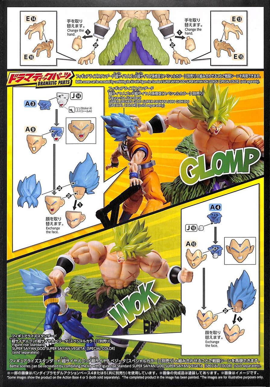 Bandai Figure-Rise Dragon Ball Super Sayian Broly Full Power Model Kit
