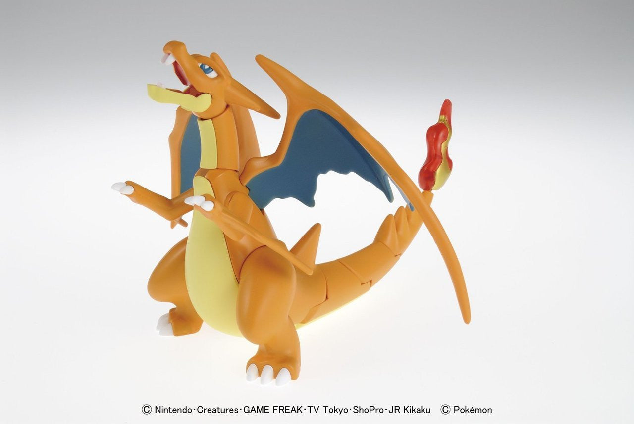 Bandai Pokemon Plamo 38 Mega Charizard (Mega Lizardon) (Plastic Model Kit)
