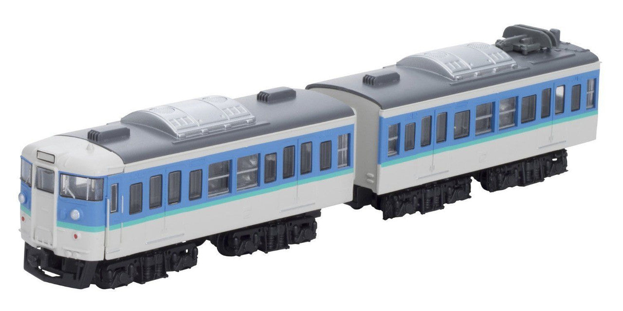 Bandai B-Train Shorty Series 115 New Nagano Color 2 Cars Set (N Scale)