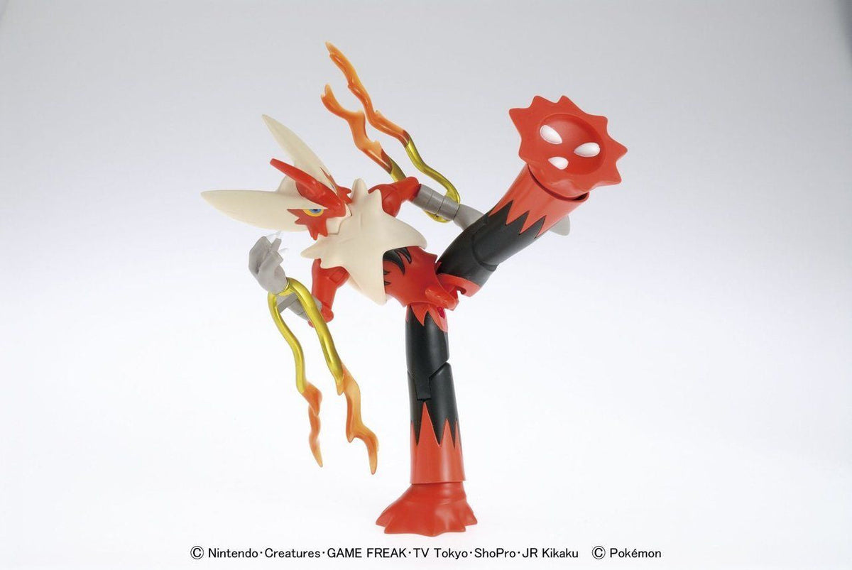 Bandai Pokemon Plamo 37 Mega Blaziken (Mega Bursyamo) (Plastic Model Kit)