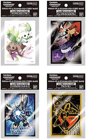 Bandai Digimon TCG Offical Deck Sleeves 2 (4 Set) Booster Box