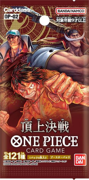 Bandai ONE PIECE Card Game Paramount War OP-02 Booster Box