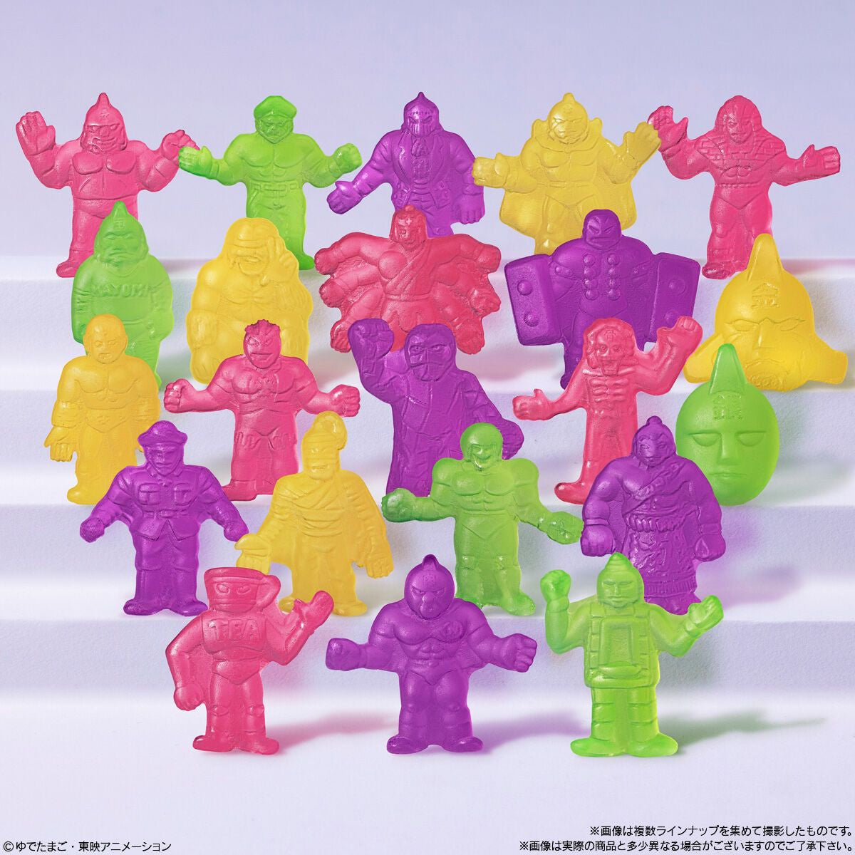 Bandai Candy Kinnikuman Gummy Round 2 10Pcs Box (Ultimate Muscle)
