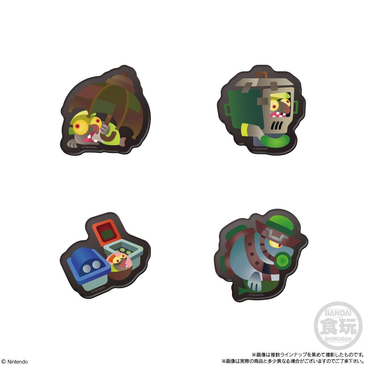Bandai Candy Splatoon 3 Character Magnets Collection Vol.2 14pcs Box