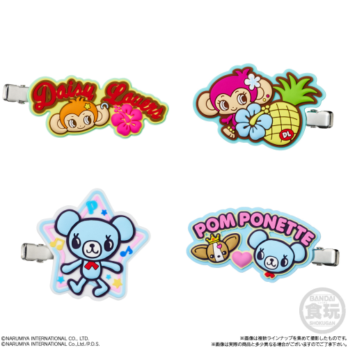 Bandai Candy Narumiya Characters Gummies With Rubber Clip 12pcs Box