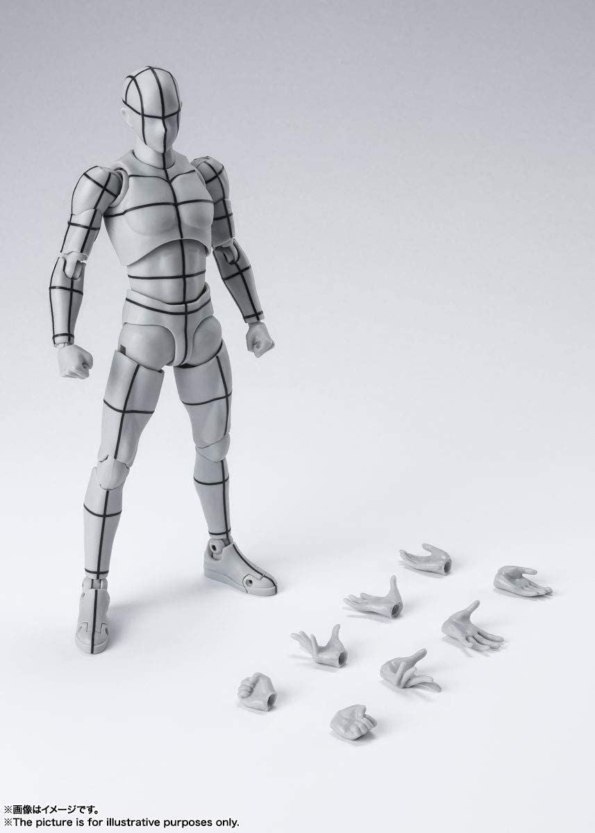 Bandai S.H. Figuarts Body-kun -Wire Frame- Gray Color Ver. Figure