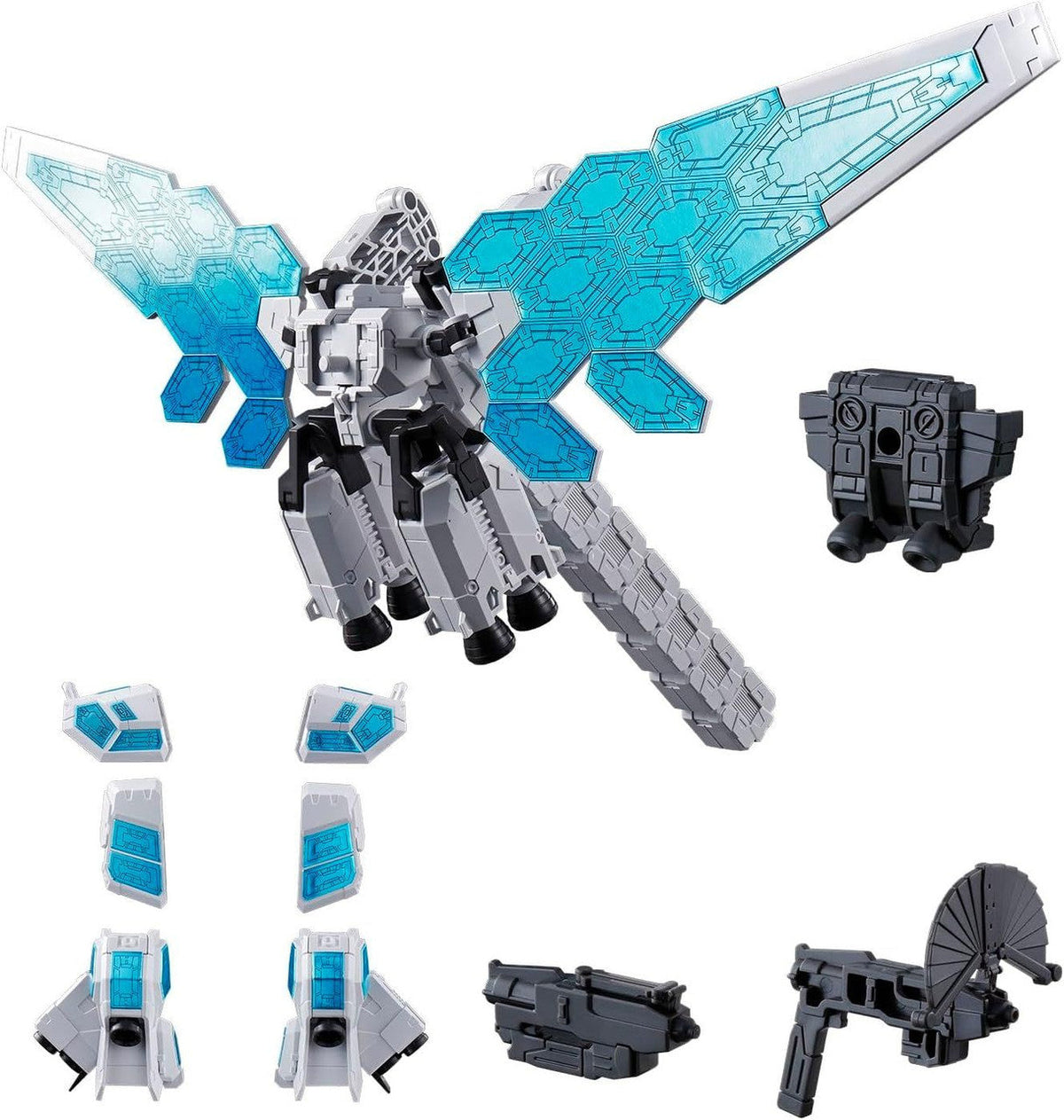 Bandai EXPO2025 ENTRY GRADE 1/144 Option Parts Set For RX-78F00/E Gundam (EX-001 Glass Feather) Plastic Model