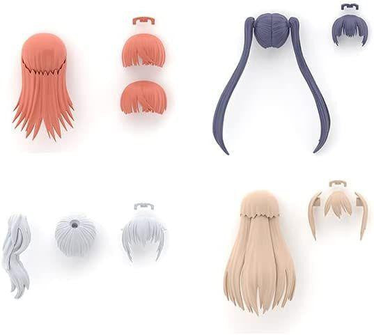 Bandai 30MS Option Hair Style Parts Vol.7 (4 Types) Plastic Model