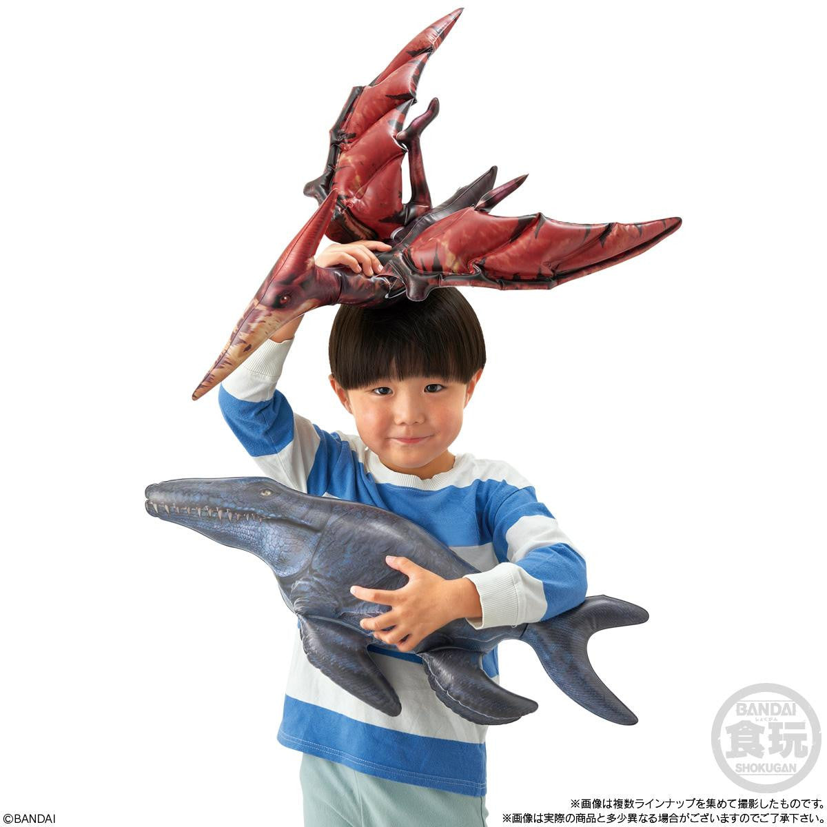 Bandai Candy Biology Expedition - Inflatable Dinosaur Collection 10pcs Box