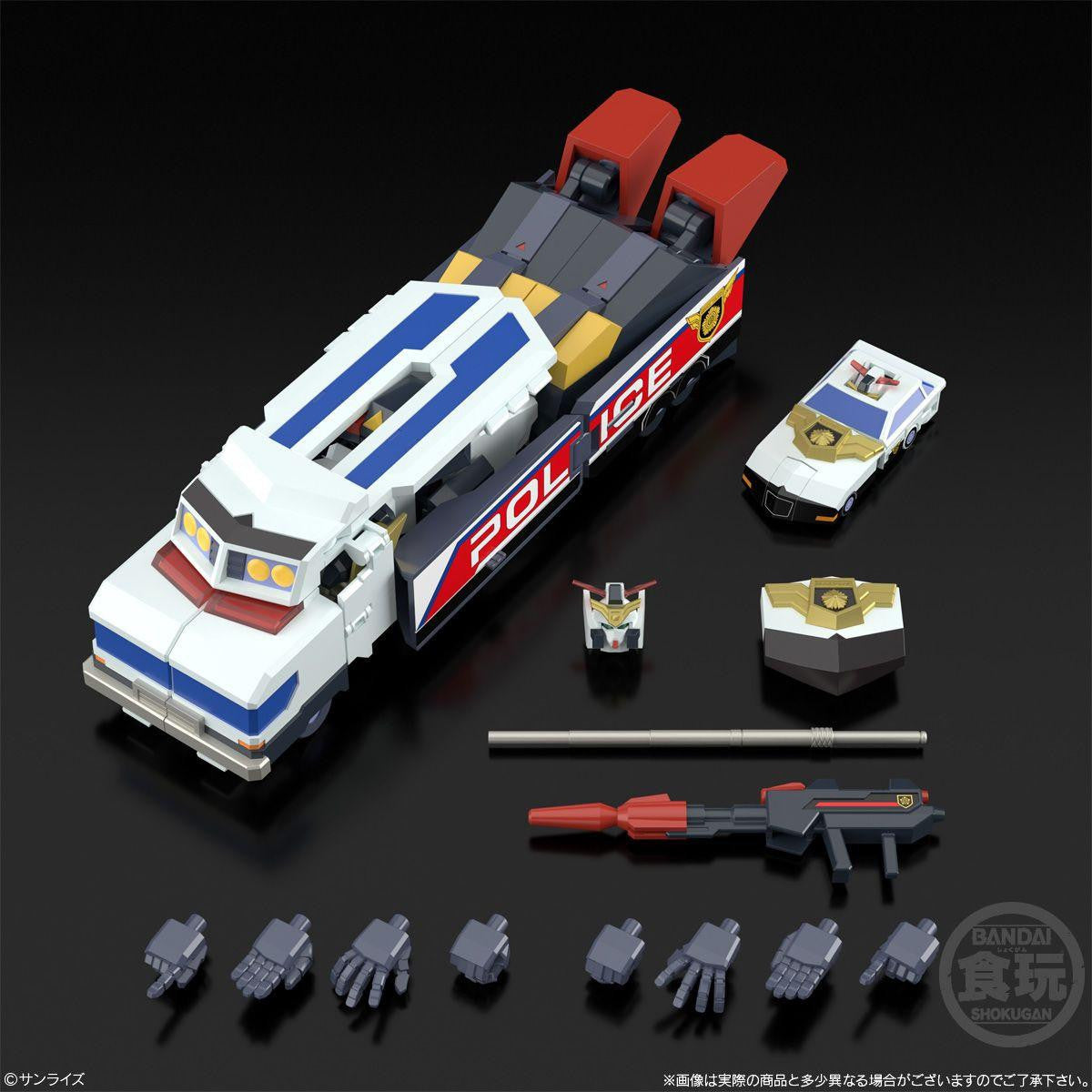 Bandai Candy SMP Brave Police J-Decker Plastic Model