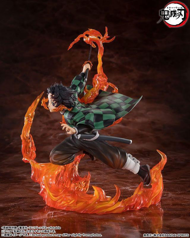 Bandai Figuarts ZERO Tanjiro Kamado Rengoku Guard Ver. Figure (Demon Slayer: Kimetsu No Yaiba)