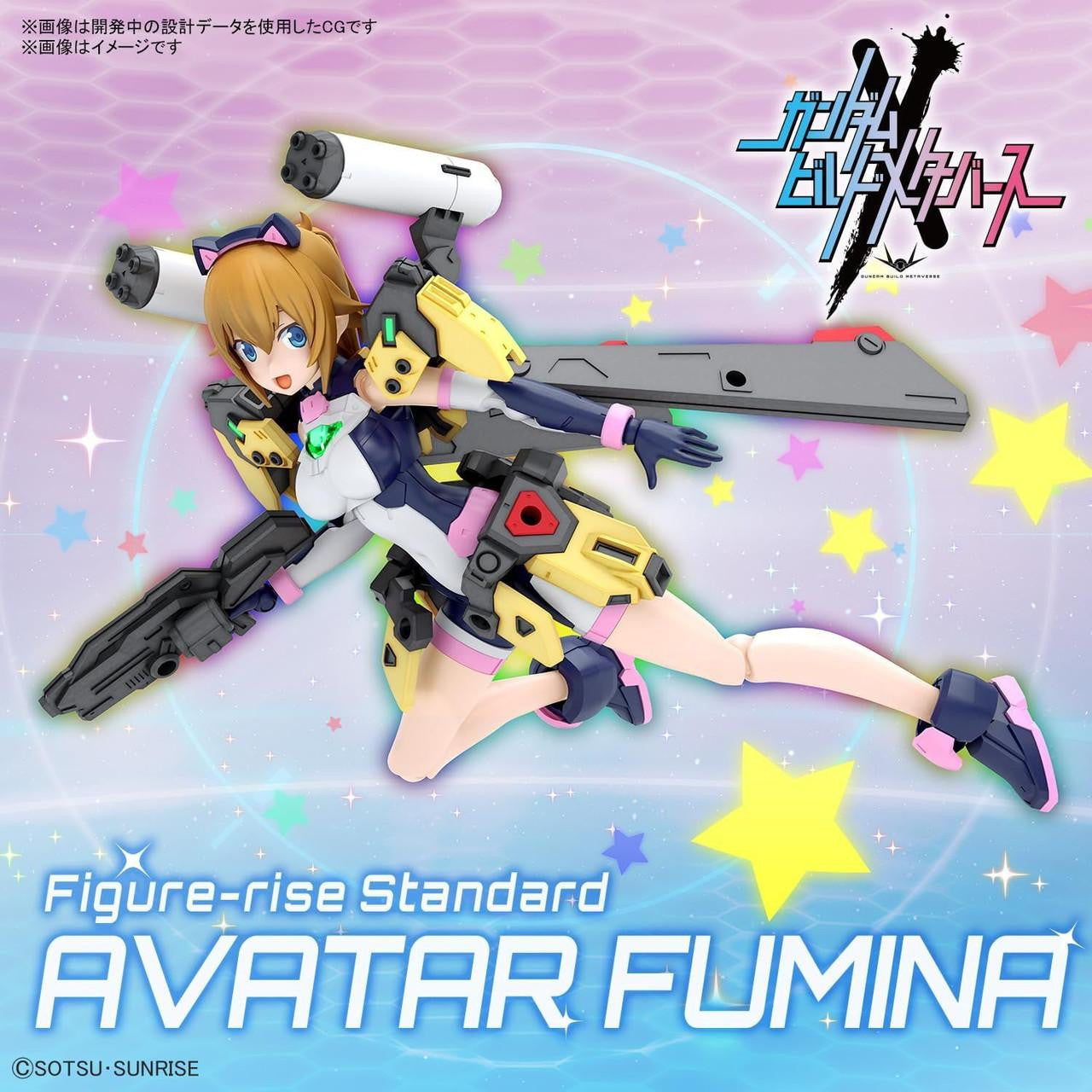 Bandai Figure-Rise Standard Abata Fumina Plastic Model (Gundam Build Metaverse)