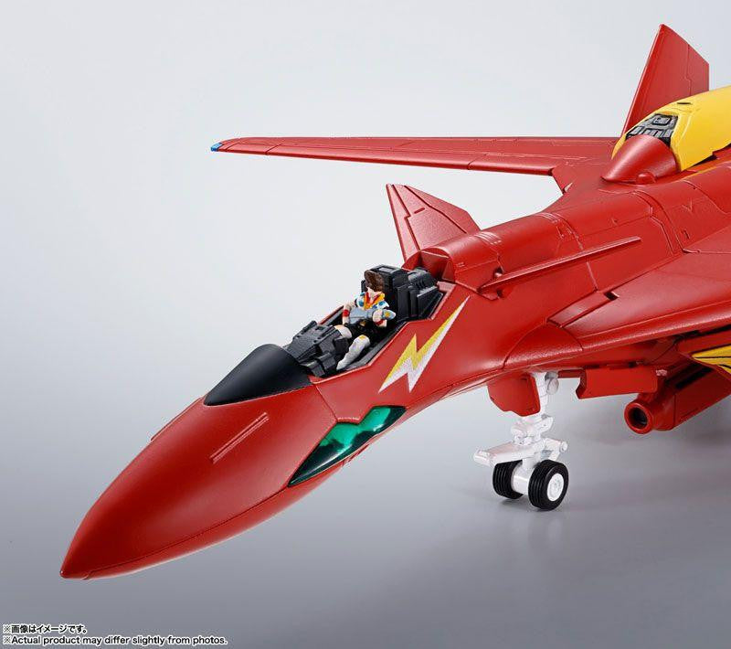 Bandai HI-METAL R VF-19 Custom Fire Valkyrie Figure (Macross 7)