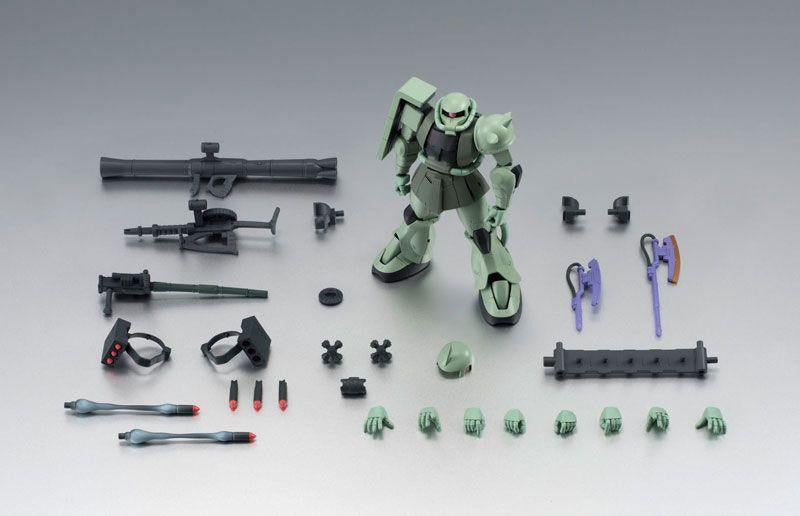 Bandai Robot Spirits -SIDE MS- MS-06 Mass Production Zaku Ver. A.N.I.M.E. (Rerelease Edition) (Mobile Suit Gundam)