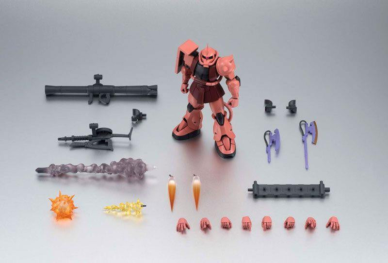 Bandai Robot Spirits -SIDE MS- MS-06S Char's Zaku Ver. A.N.I.M.E. (Rerelease Edition) Figure (Mobile Suit Gundam)