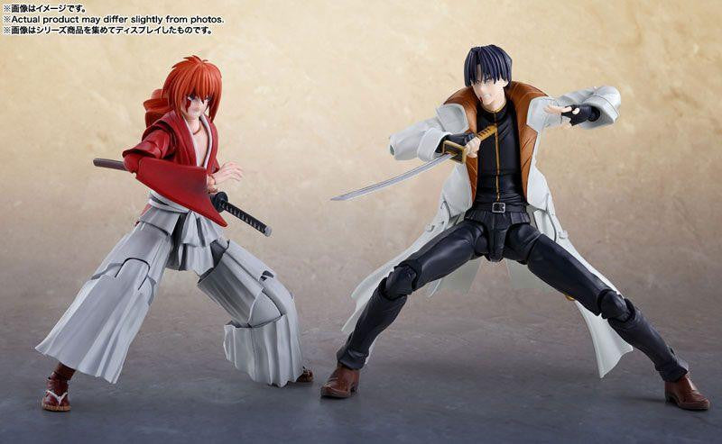 Bandai S.H.Figuarts Aoshi Shinomori Figure (Rurouni Kenshin: Meiji Swordsman Romantic Story)