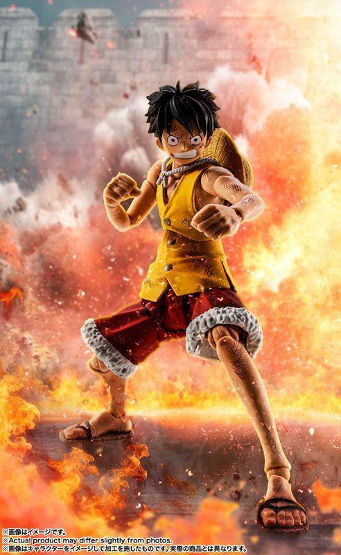 Bandai S.H.Figuarts Monkey D. Luffy - Marineford War - (One Piece)