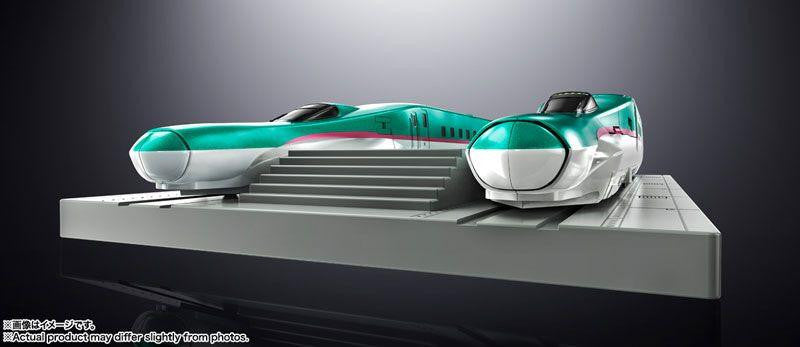 Bandai Soul Of Chogokin GX-115 E5 Hayabusa Figure (Shinkansen Transforming Robot Shinkalion)