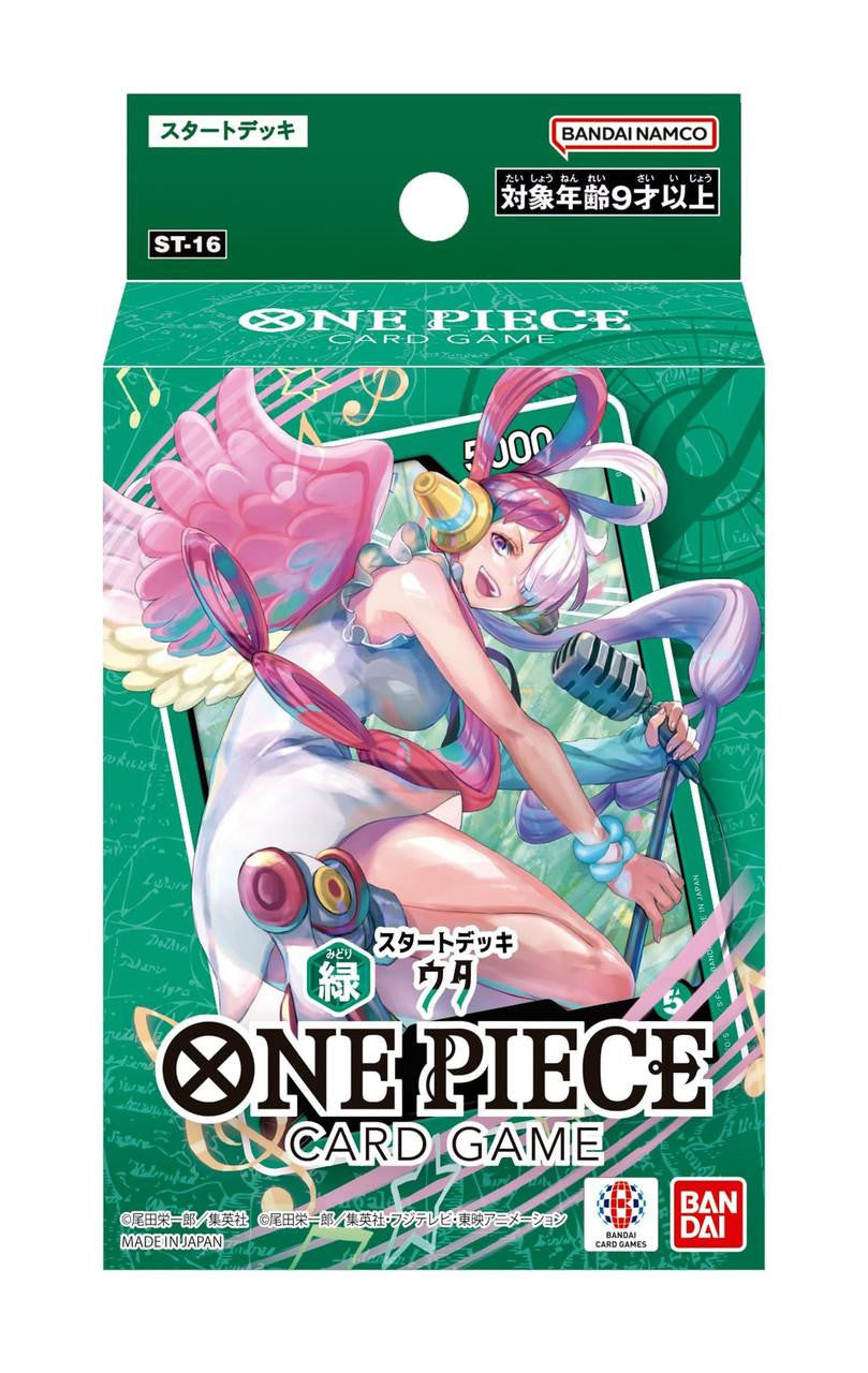 Bandai ST-16 ONE PIECE Card Game Start Deck -Green- Uta