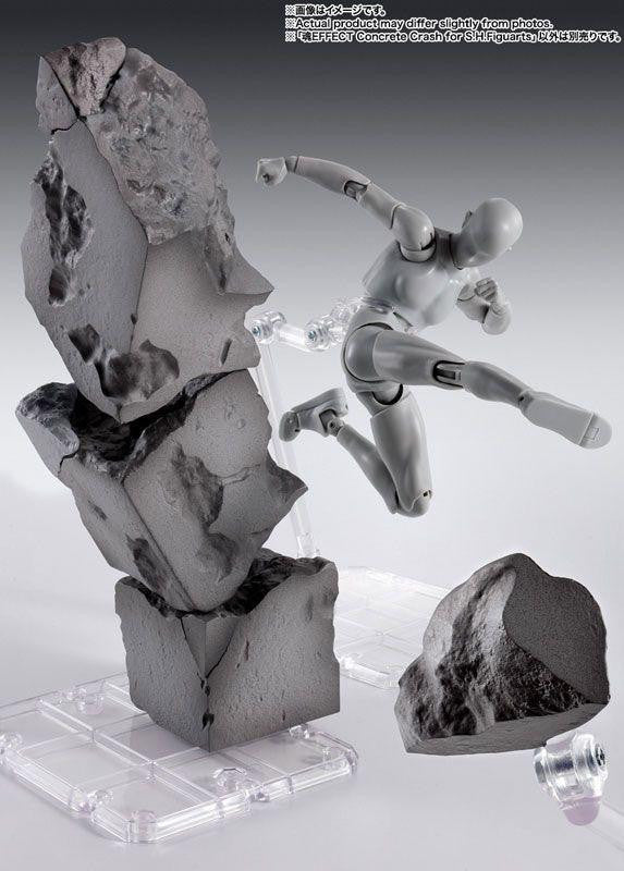 Bandai Tamashii Effect Concrete Crash Ver. For S.H.Figuarts