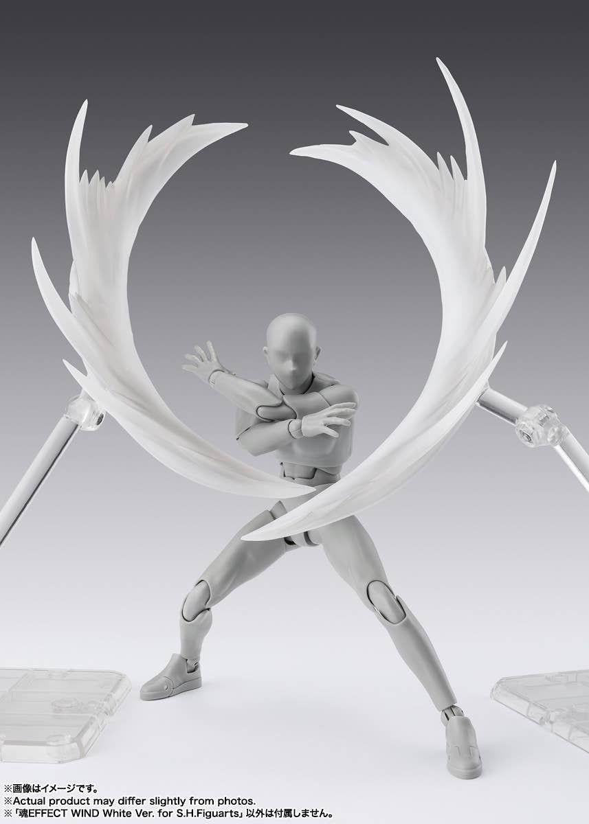 Bandai TAMASHII EFFECT Series WIND White Ver. For S.H.Figuarts
