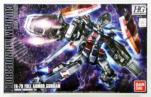  Bandai HG Gundam FA-78 Full Armor Gundam (Thunderbolt Version) 1/144 Scale Kit