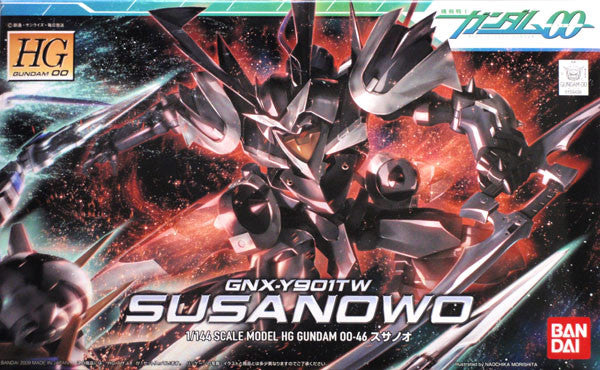  Bandai HG OO 46 Gundam SUSANOWO GNX-Y901TW 1/144 Scale Kit
