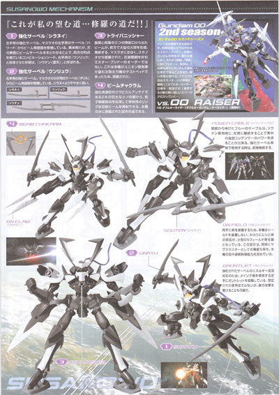  Bandai HG OO 46 Gundam SUSANOWO GNX-Y901TW 1/144 Scale Kit