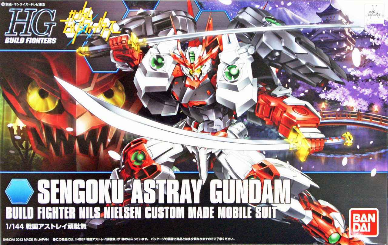  Bandai HG Build Fighters 007 SENGOKU ASTRAY Gundam 1/144 Scale Kit