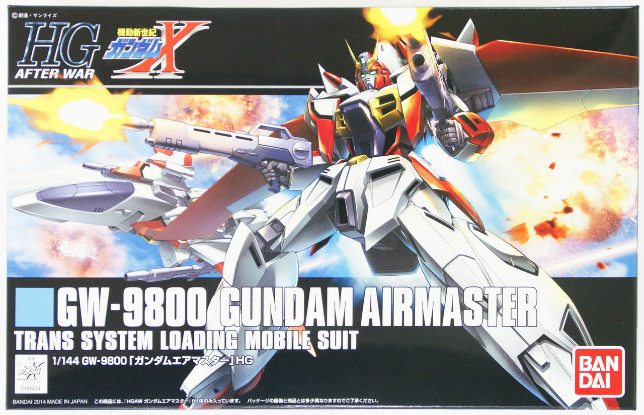  Bandai HGUC 184 Gundam GW-9800 Gundam AIRMASTER 1/144 Scale Kit