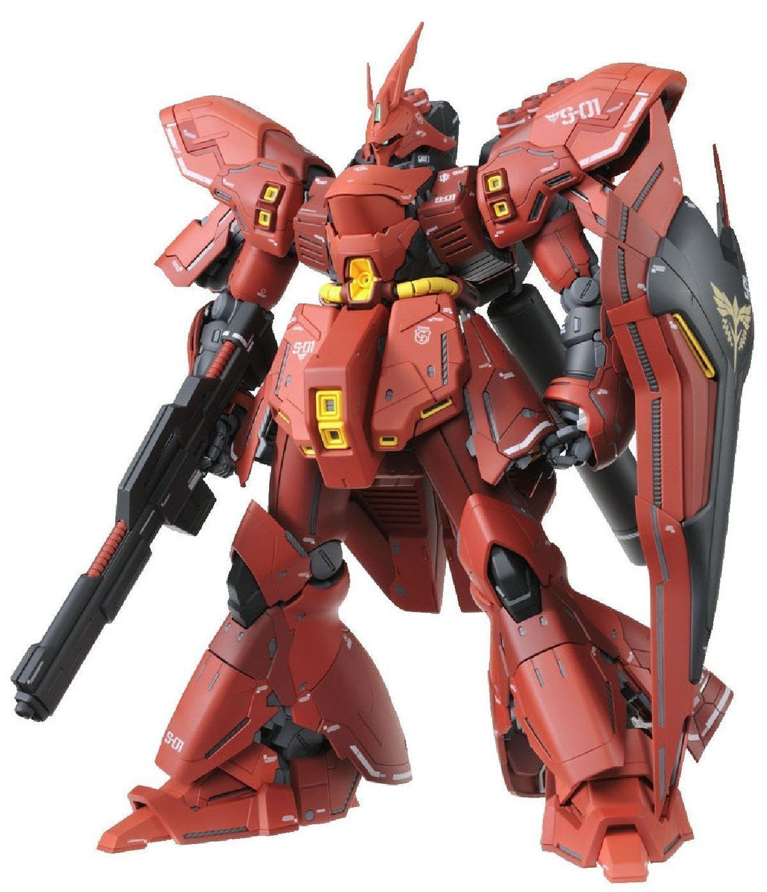  Bandai MG 222415 Gundam Neo Zeon MSN-04 Sazabi Version Ka With Special Decal 1/100 Scale Kit