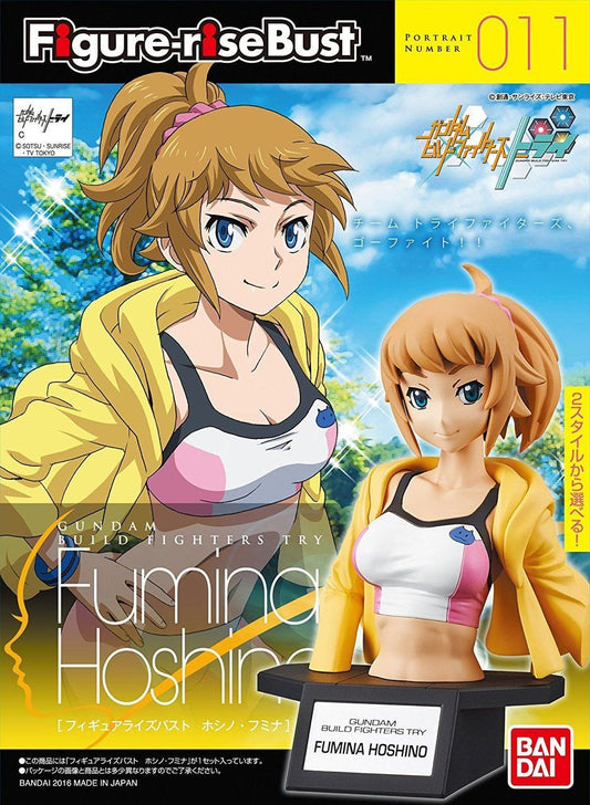  Bandai Figure-Rise Bust 011 Build Fighter's Try FUMINA HOSHINO 4549660129707