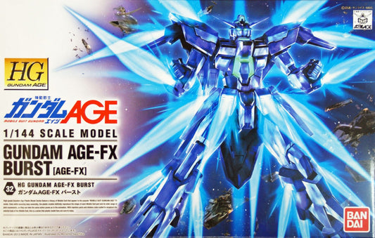  Bandai Gundam HG AGE-32 AGE-FX Burst (AGF-FX) 1/144 Scale Kit