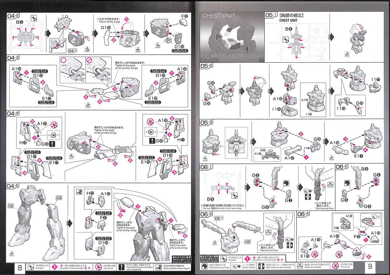  Bandai RG-30 Full Armor Unicorn Gundam 1/144 Scale Kit