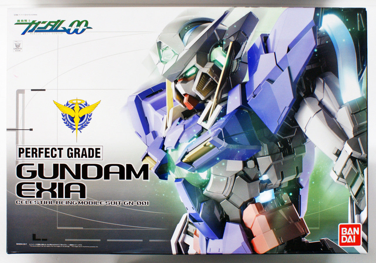  Bandai PG (Perfect Grade Gundam) Gundam Exia 1/60 Scale Kit