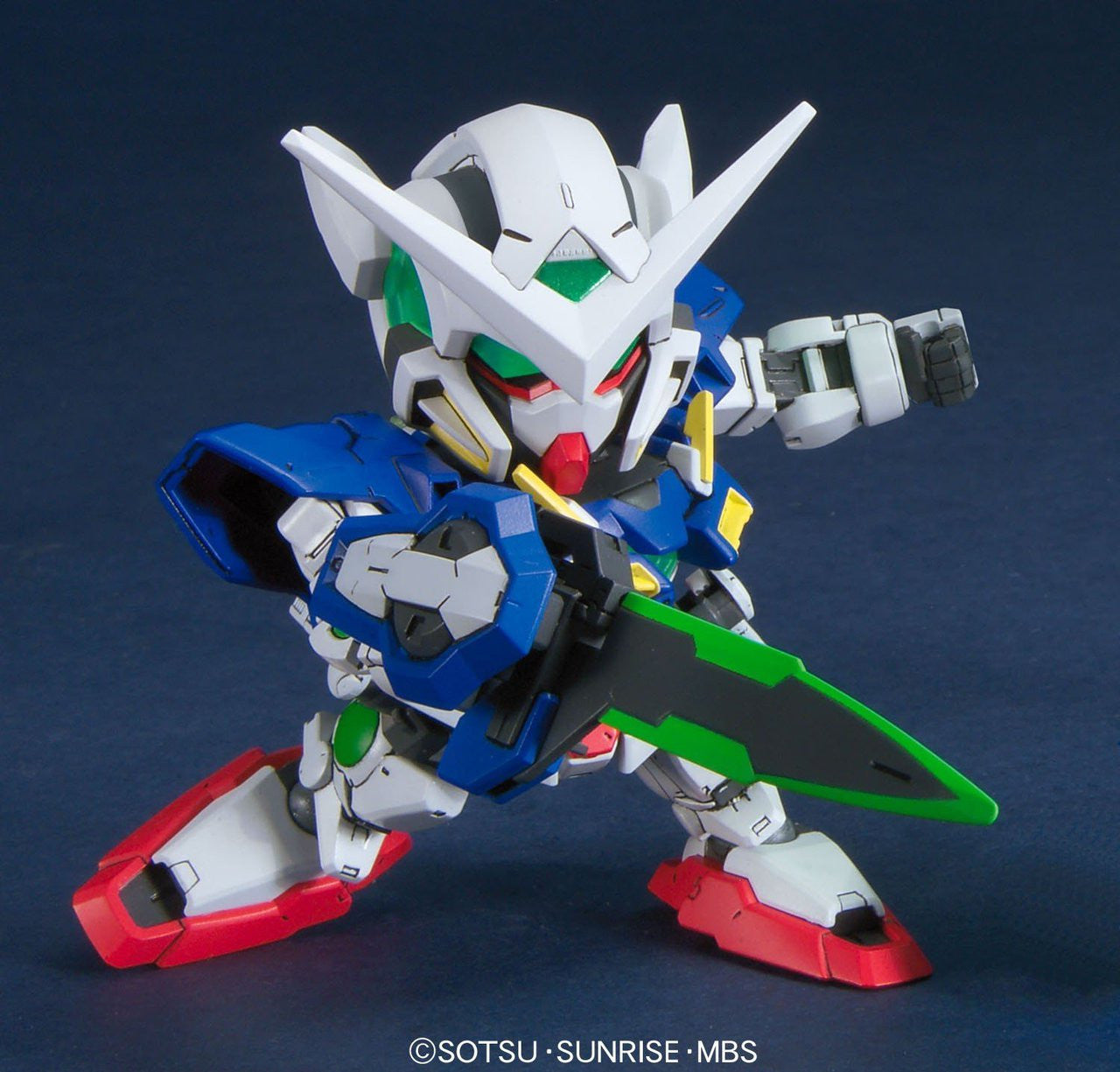  Bandai SD BB 334 Gundam Gundam Exia Repair II Plastic Model Kit