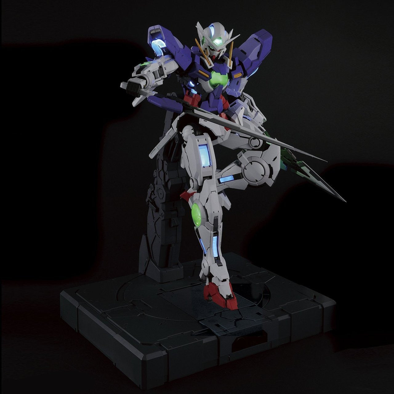  Bandai PG (Perfect Grade Gundam) 197737 Gundam Exia (Lighting Model) 1/60 Scale Kit