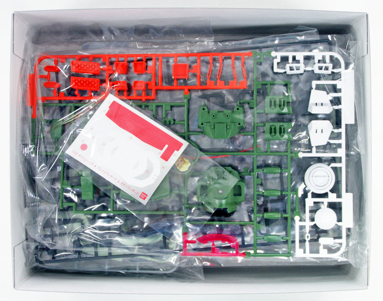  Bandai 340993 HG Gundam Seed Destiny Zaku Warrior + Blaze & Gunner Wizard 1/100 Scale Kit