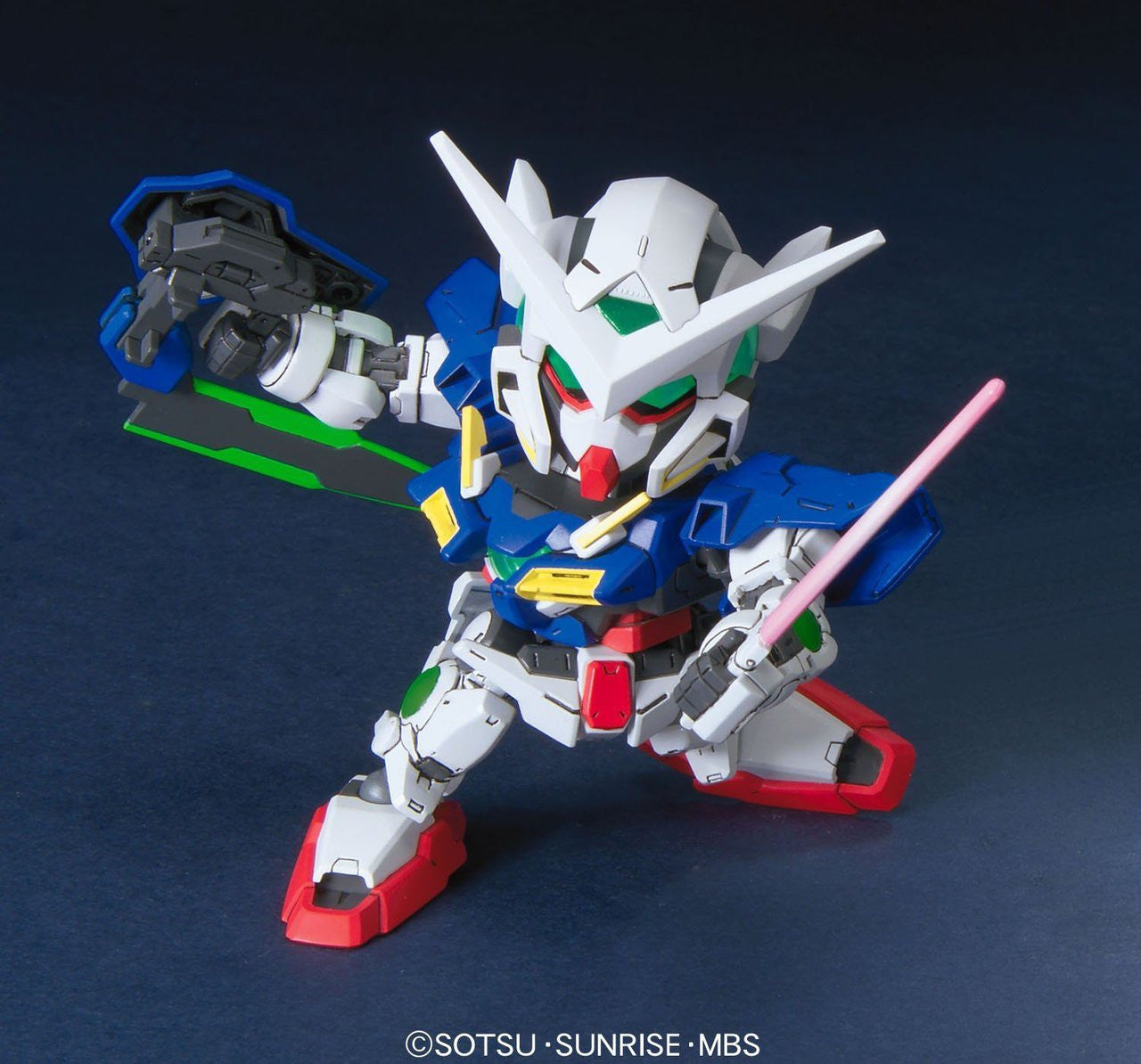  Bandai SD BB 334 Gundam Gundam Exia Repair II Plastic Model Kit