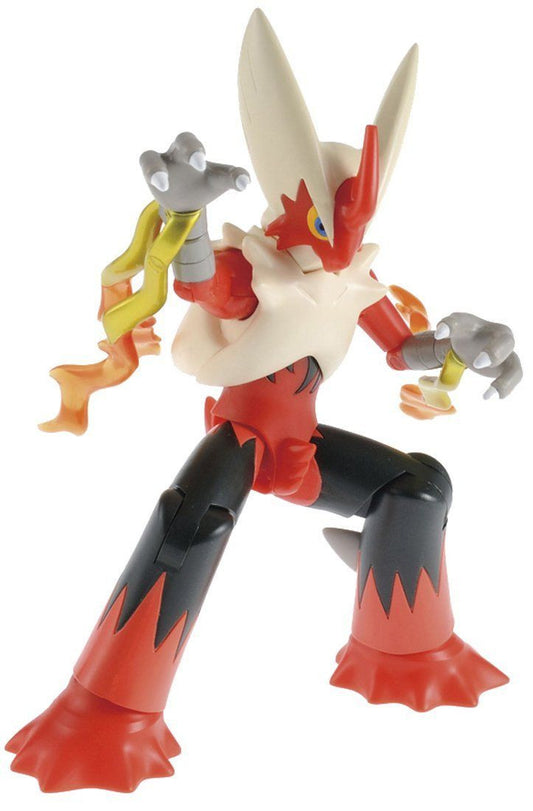  Bandai Pokemon Plamo 37 Mega Blaziken (Mega Bursyamo) (Plastic Model Kit)