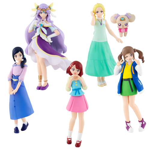  Bandai Candy Healin' Good Pretty Cure Cutie Figure 2 Special Set (Candy Toy)