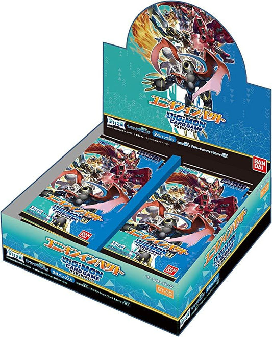 Bandai Digimon TCG Union Impact Booster Box [BT-03]