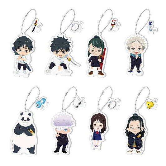  Bandai Movie Jujutsu Kaisen 0 Mitsumete Acrylic Charm 10Pack Box