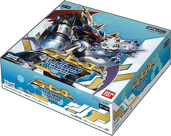 Bandai Digimon TCG New Hero Booster Box [BT-08]
