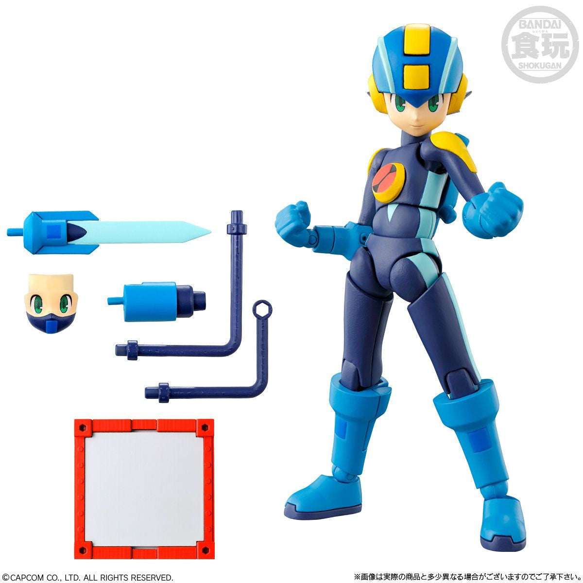  Bandai Candy SMP Kit Makes Pose: Mega Man EXE Vol.01 4pcs Complete Box