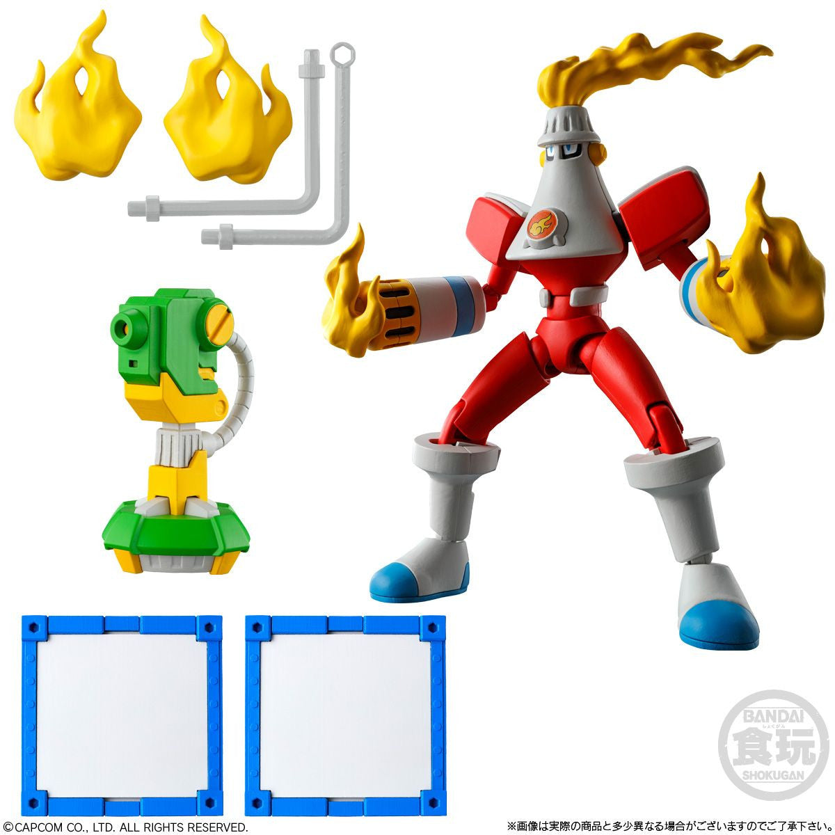 Bandai Candy SMP Kit Makes Pose: Mega Man EXE Vol.01 4pcs Complete Box