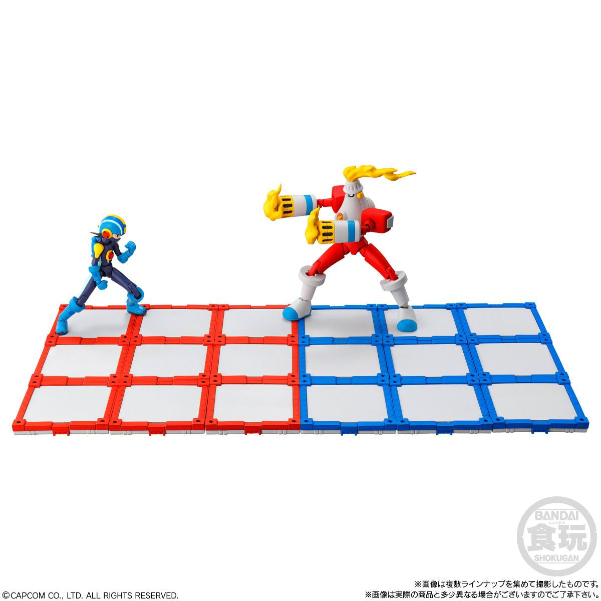  Bandai Candy SMP Kit Makes Pose: Mega Man EXE Vol.01 4pcs Complete Box