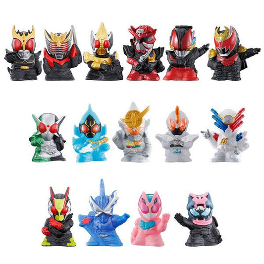  Bandai Candy Kamen Rider Kids Saikyou Form Shuuketsu!! 24Pack Box (Candy Toy)