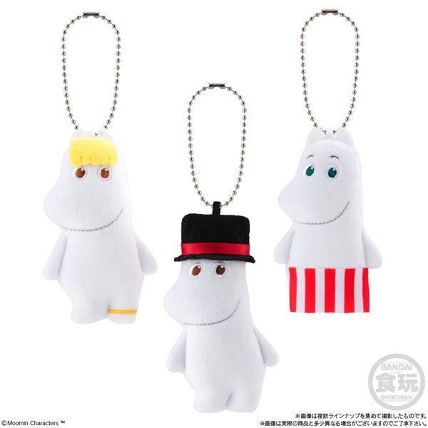  Bandai Candy Moomin FuwaFuwa Mascot 12Pack Box