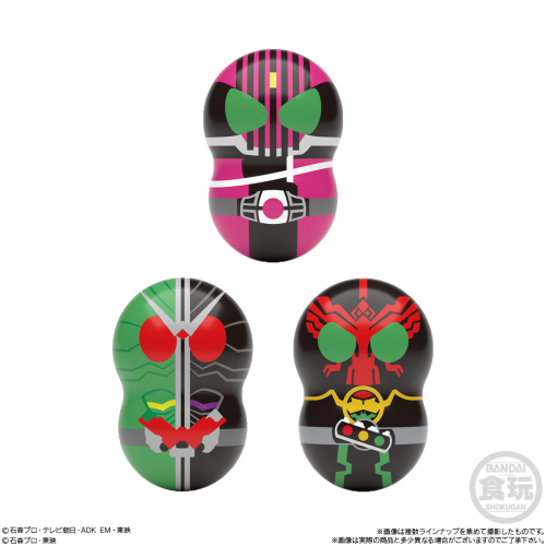  Bandai Candy Coo'nuts Kamen Rider 14Pcs Box (Candy Toy)
